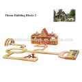 326pcs Rubber Wood Children Toy Grand Building Blocks